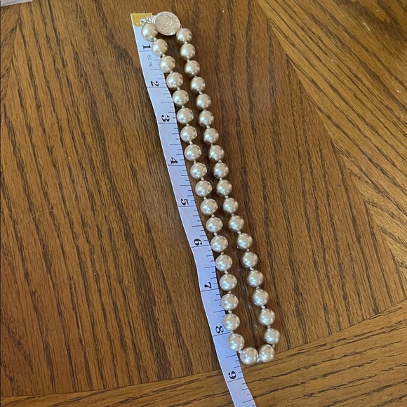 Lauren Ralph Lauren Pearl-Style Necklace in Champagne - Picture 5 of 5